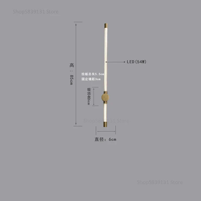 Gold Geometric Wall Lamps