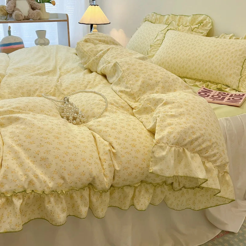 Floral Cotton Print Bedding