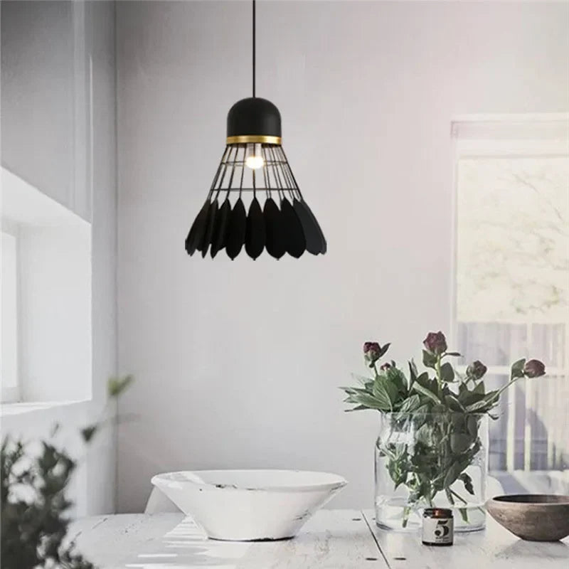 Chrome Ball Pendant Light Alloy Kitchen Style
