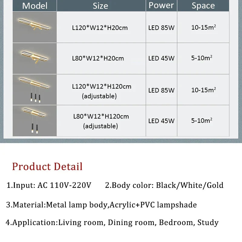 Modern Ceiling LED Chandelier