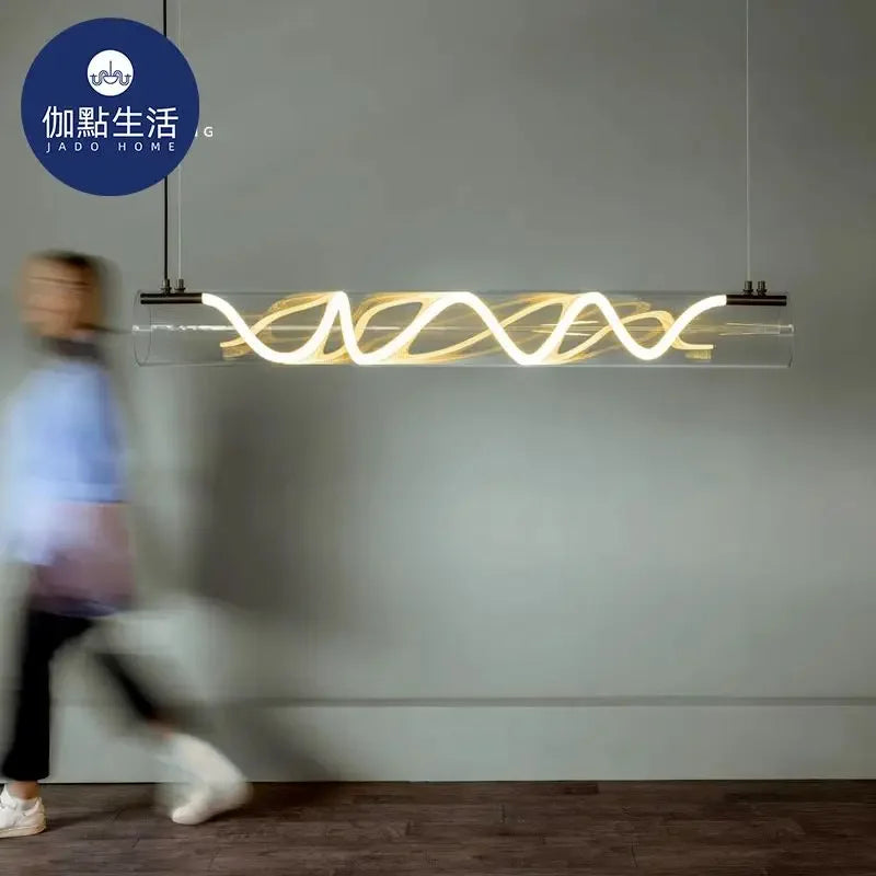 Gold Minimalist Pendant Light