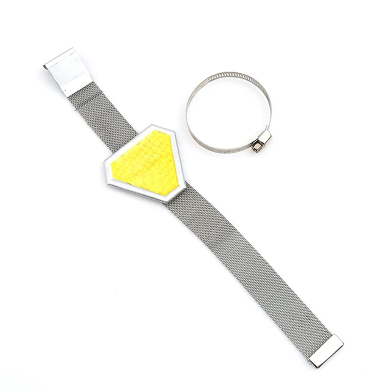 1Pc Auto Anti- Static Metal Strap Car Reflective Warning Electrostatic Strip Vehicle Ground Wire Safety Warning Chain