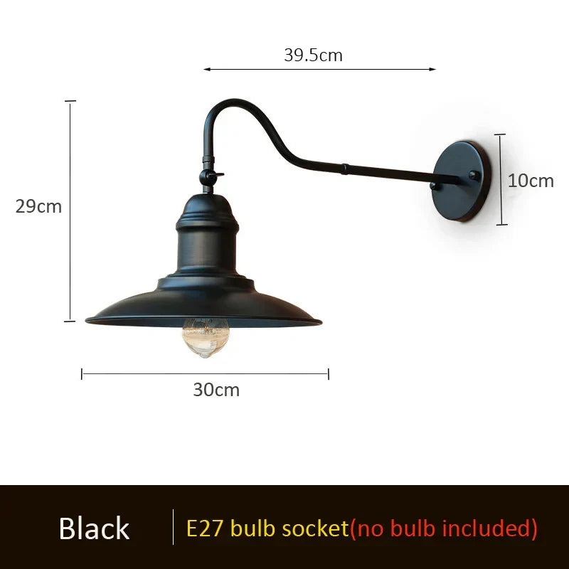 Vintage Outdoor Wall Lamp