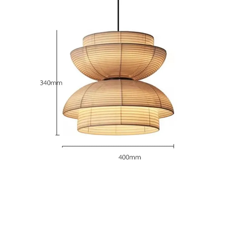 Silk Wabi Sabi Pendant Light
