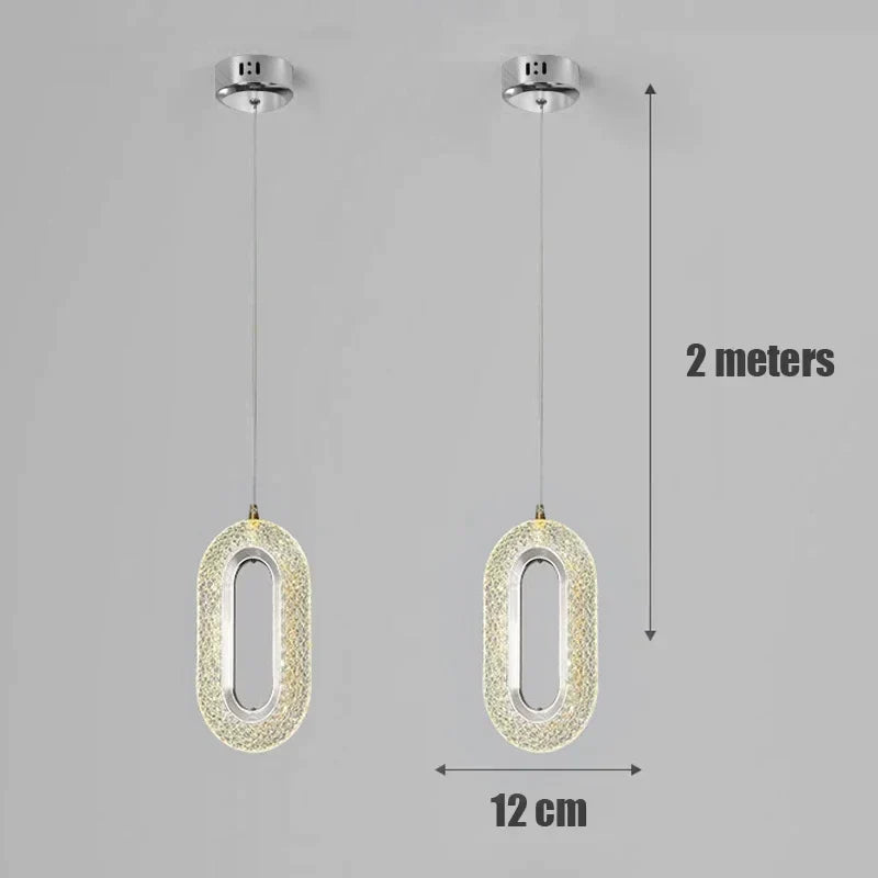 Black Art Deco Pendant Light
