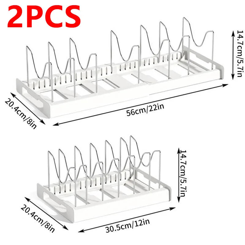 Expandable Cabinet Storage Rack