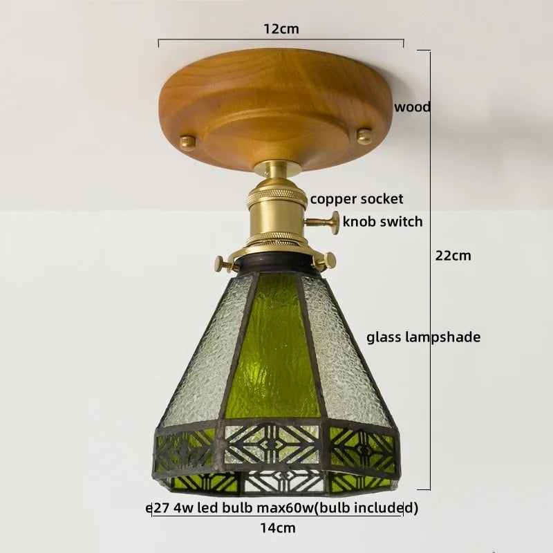 Nordic Wood Ceiling Light