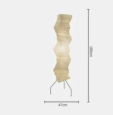 Wabi Sabi Paper Floor Lamp