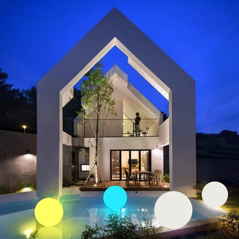 Outdoor LED Sphere Lamp