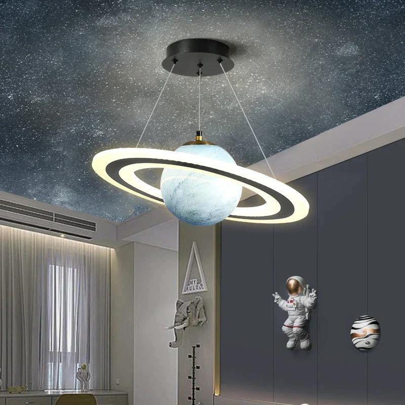 Acrylic Planet Pendant Light