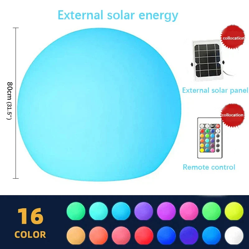 Outdoor LED Sphere Lamp
