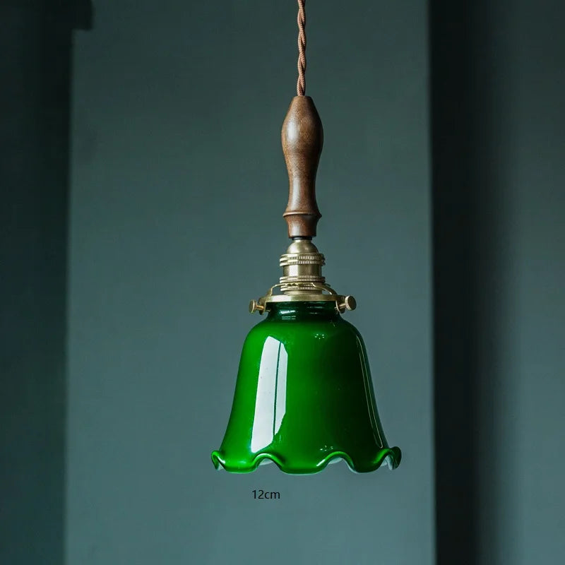 Vintage Green Pendant Light