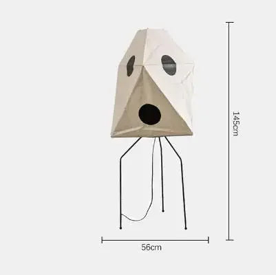 Rice Paper Modern Floor Lamp