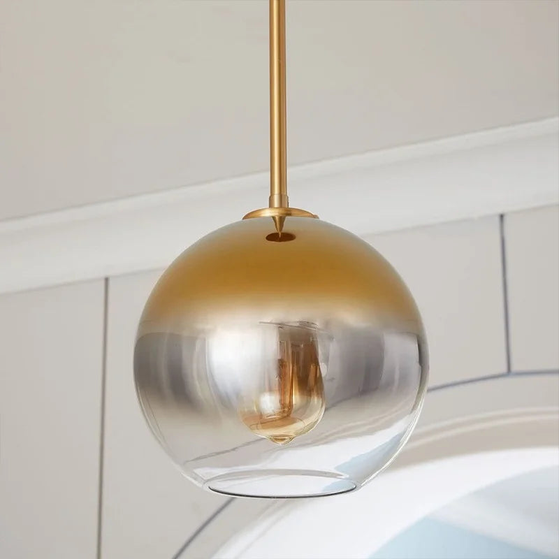 Gold Gradient Pendant Lamp