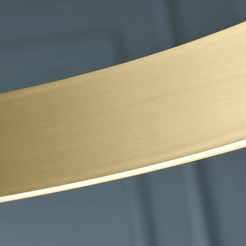 Gold LED Hanging Light