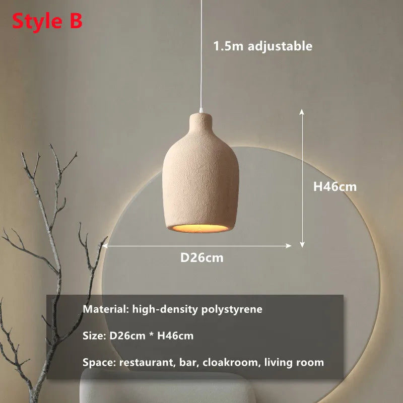 Cement Minimalist Pendant Light
