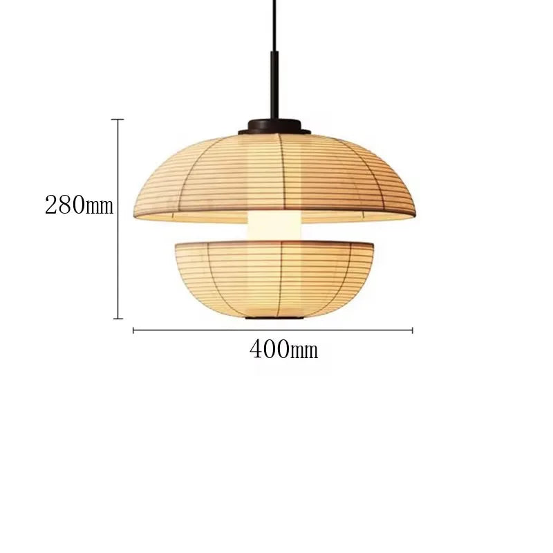 Silk Wabi Sabi Pendant Light