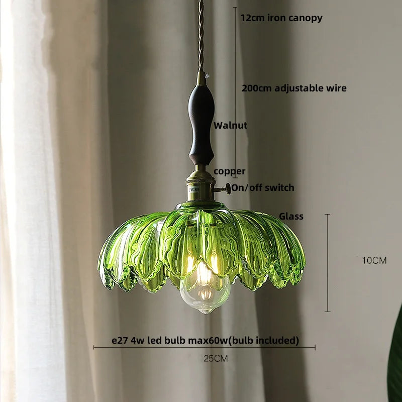 Green Glass Pendant Lights