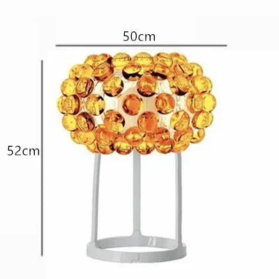 Gold Acrylic Pendant Light