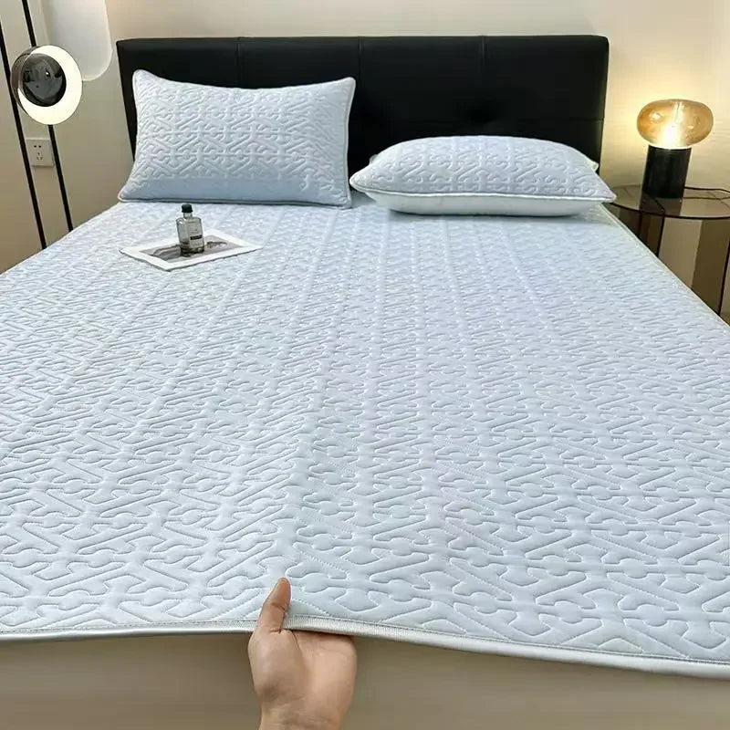 Latex Cooling Bed Mat Set
