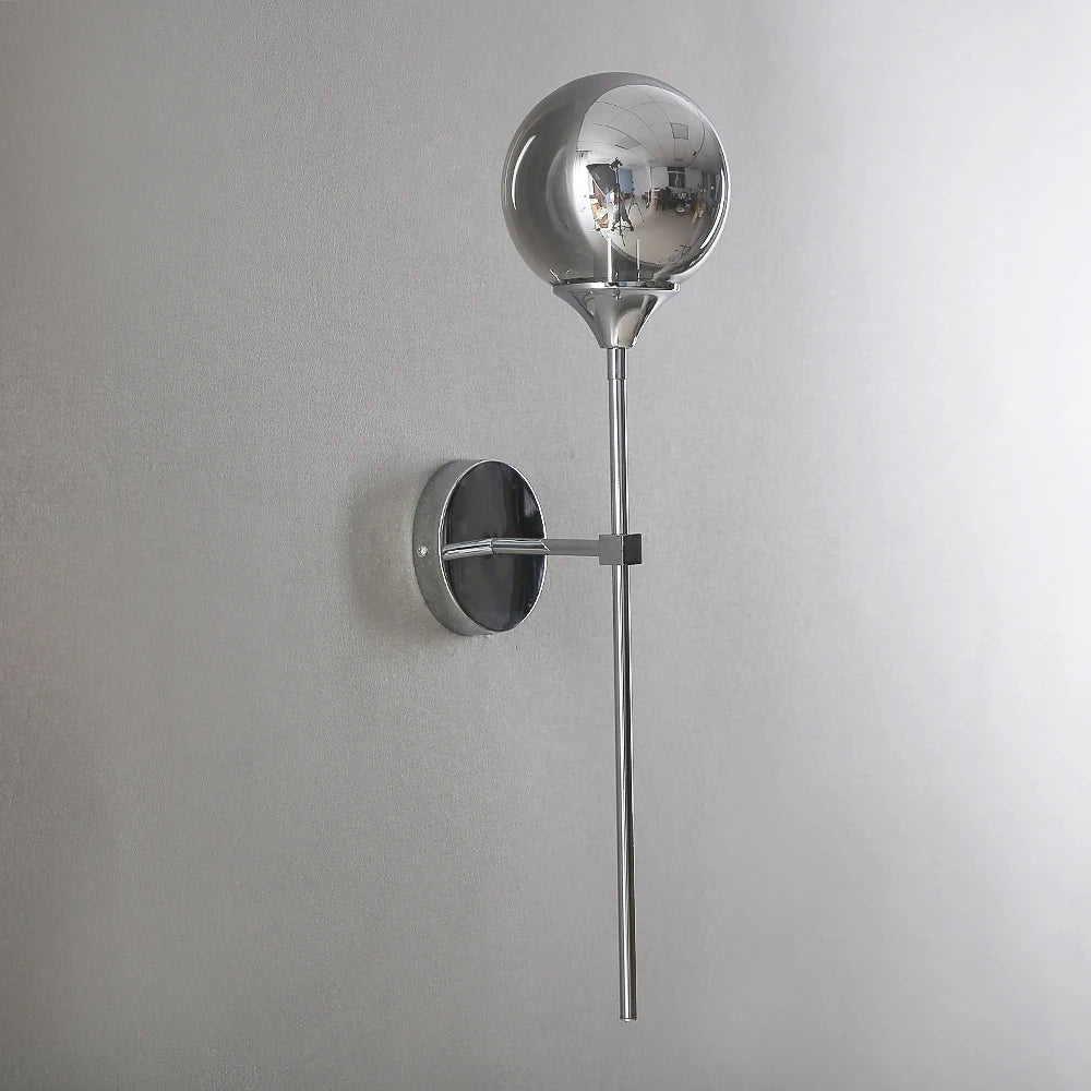 Gold Glass Kitchen Lamp