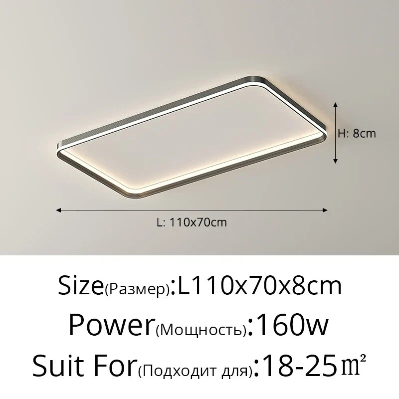 Contemporary LED Ceiling Chandelier