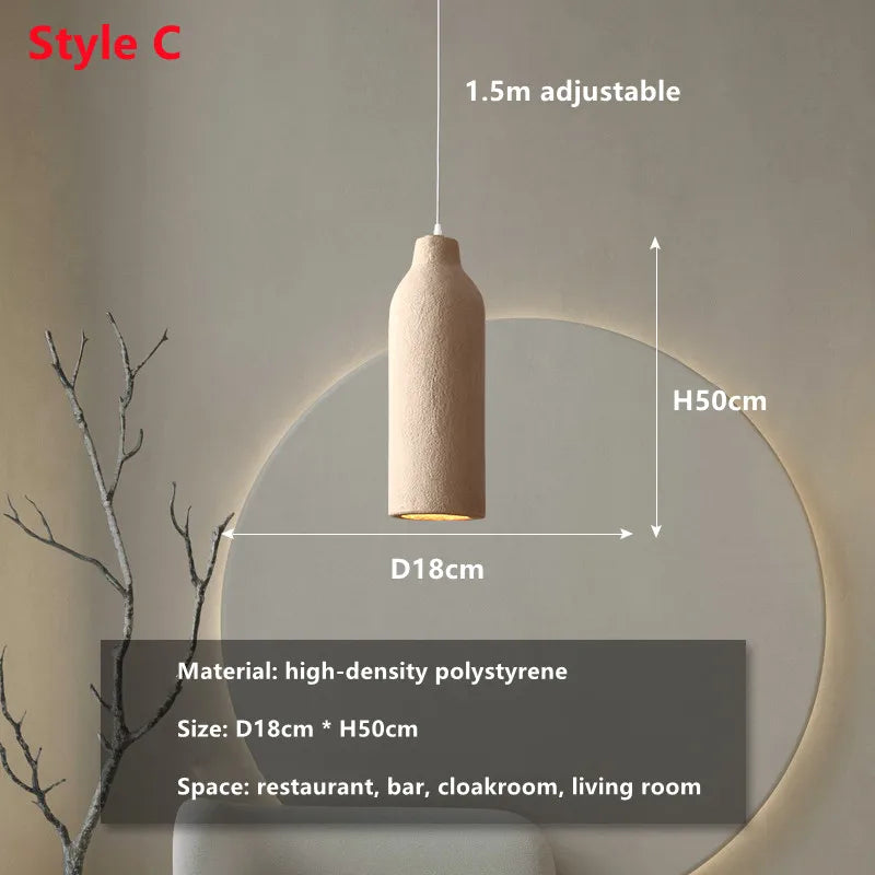 Cement Minimalist Pendant Light