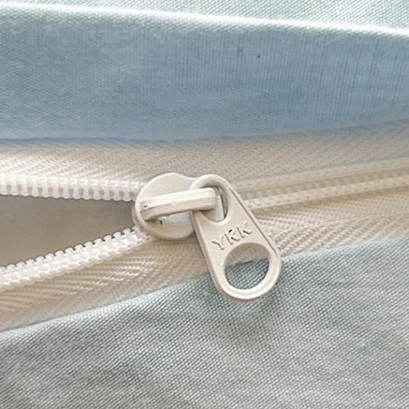 Solid Cotton Duvet Set