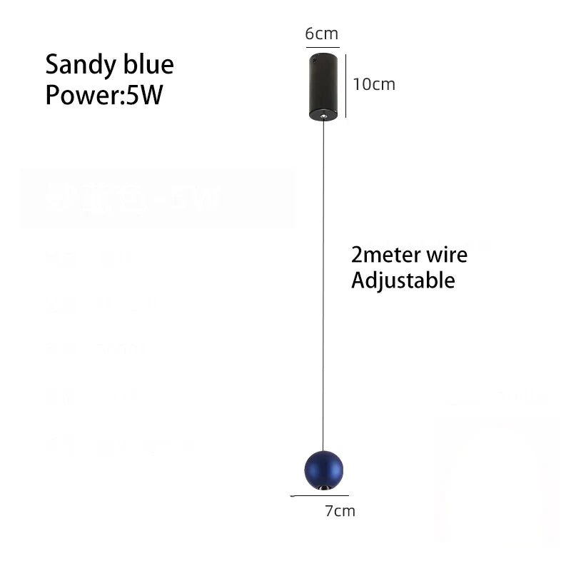 Minimalist LED Pendant Lamp