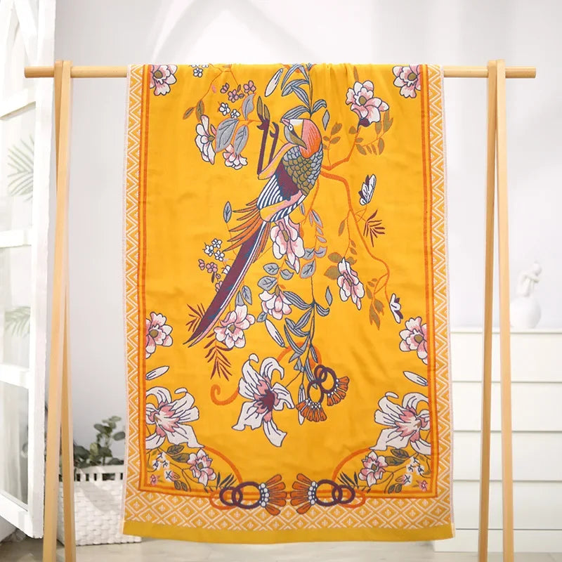 Cotton Cartoon Bath Towel