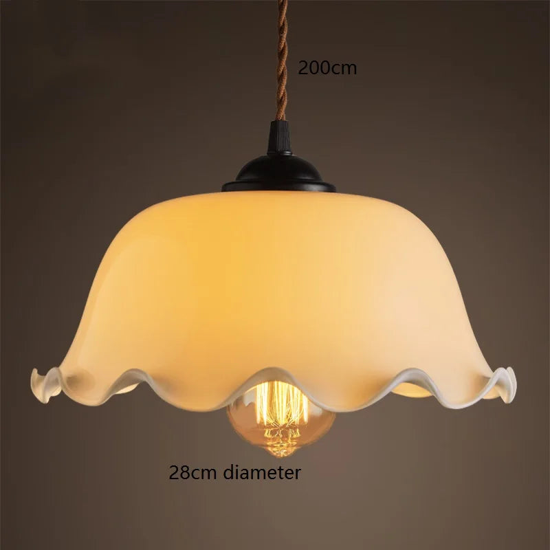 Vintage Green Pendant Light