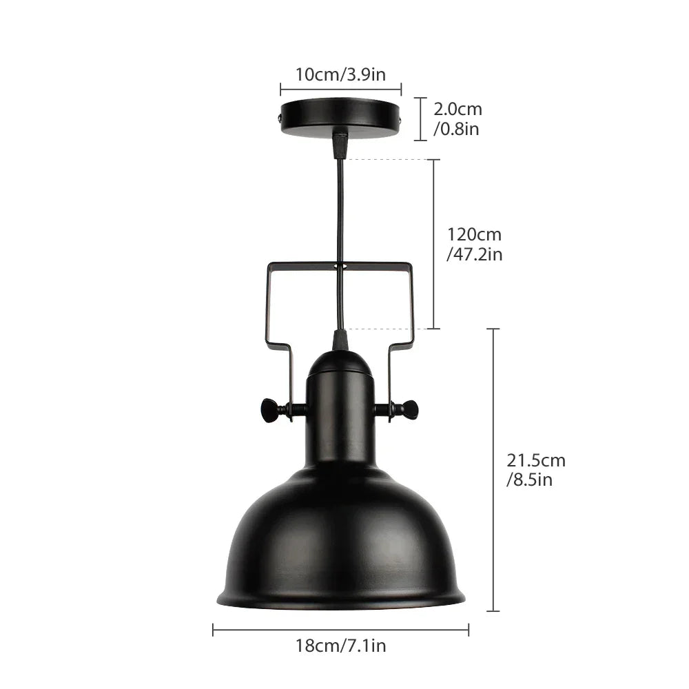 Iron Vintage Hanging Lamp
