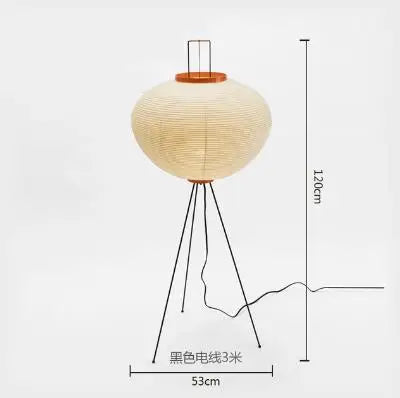Wabi Sabi Paper Floor Lamp