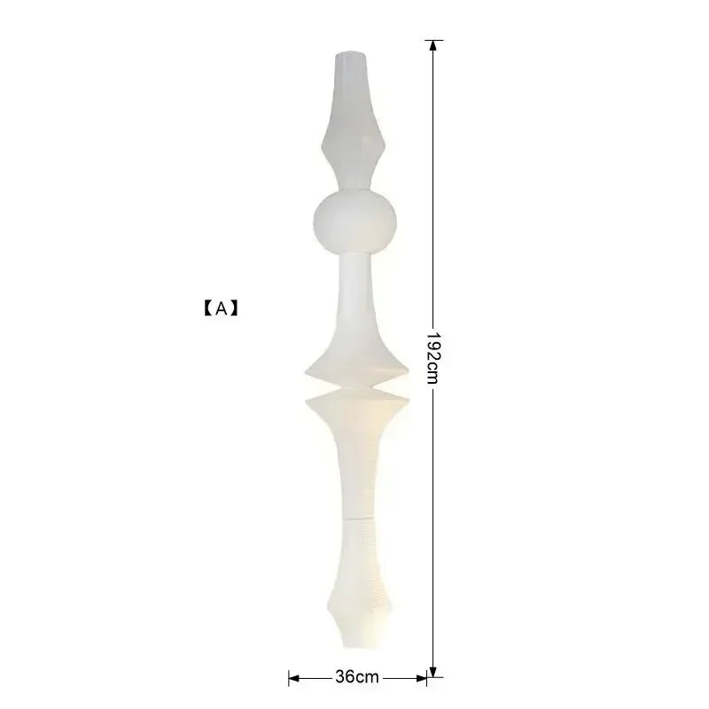 Rice Paper Pendant Light Japanese Minimalism White