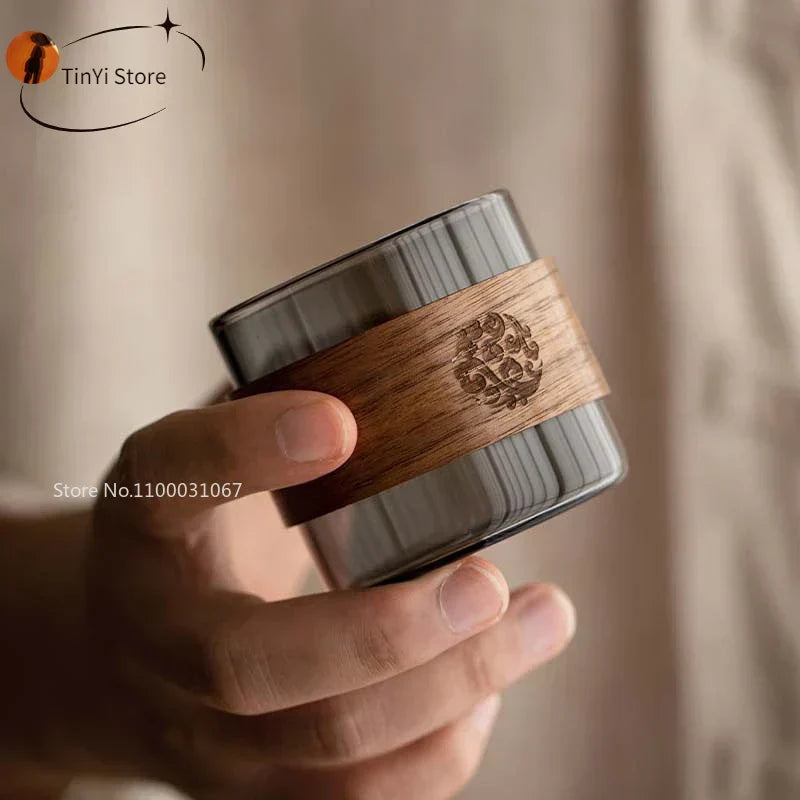 Glass Scald-Resistant Tea Cup