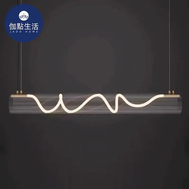 Gold Minimalist Pendant Light