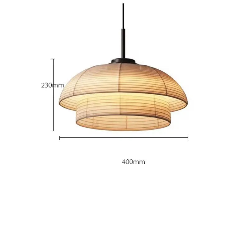 Silk Wabi Sabi Pendant Light