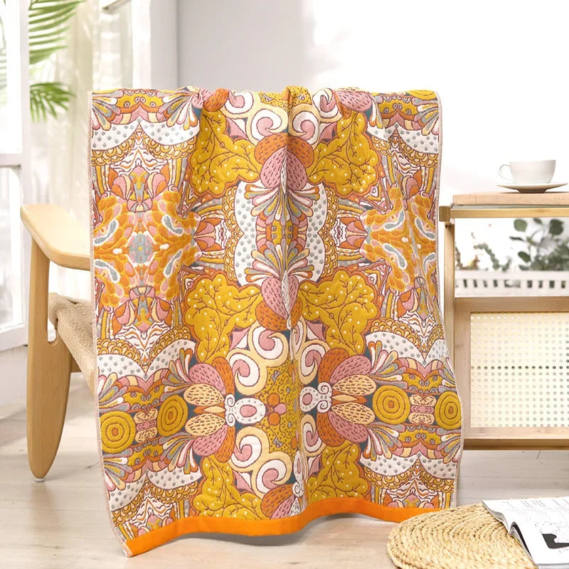 Cotton Cartoon Bath Towel