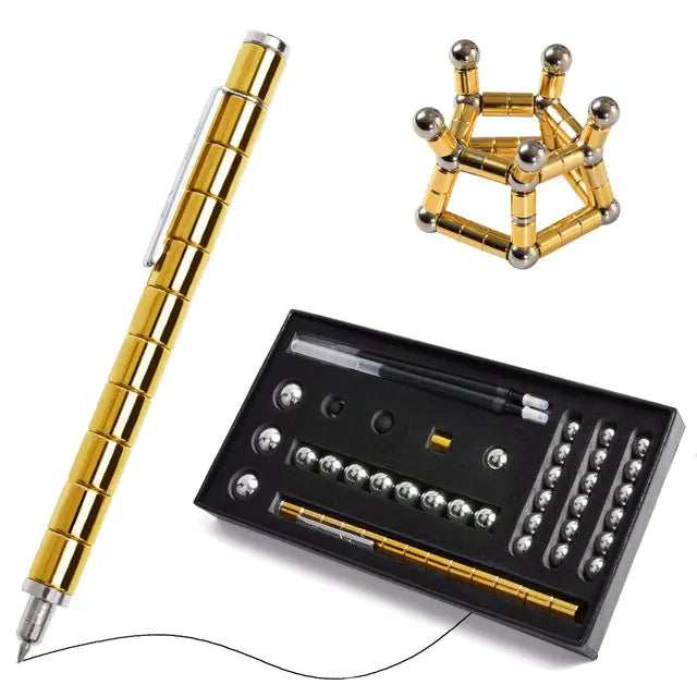 Multifunctional Deformable Magnet Fidget Pen