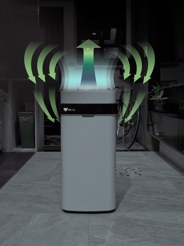 Airdog Purifier Medical Office and Home Using