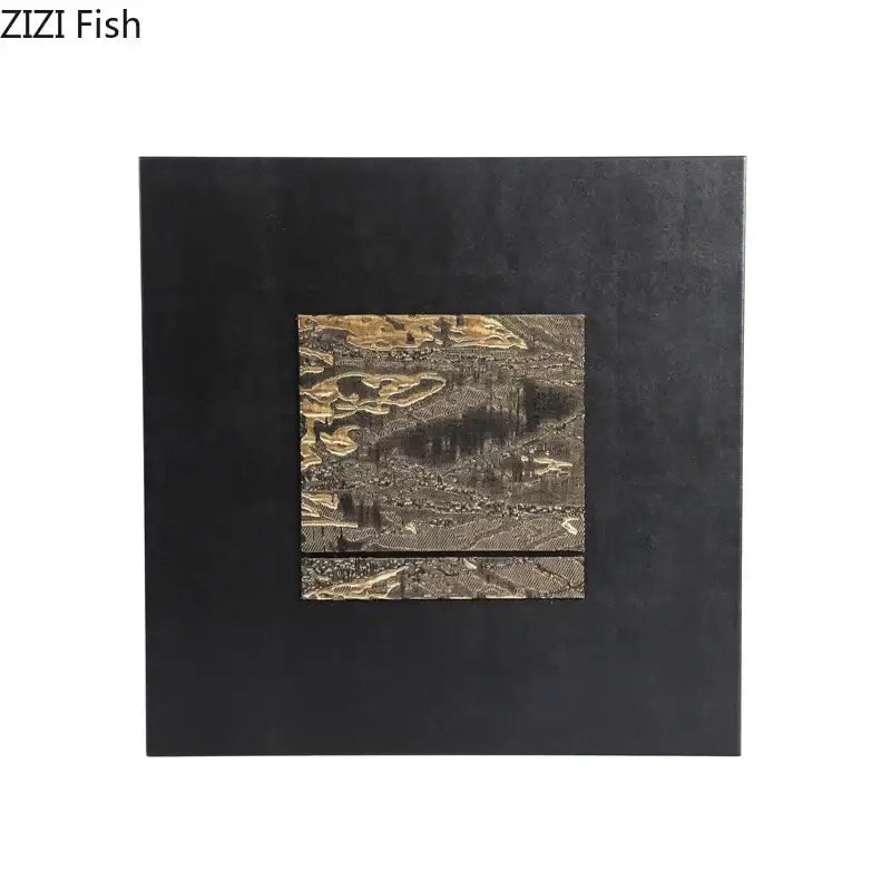 Gilded Fabric Wall Art