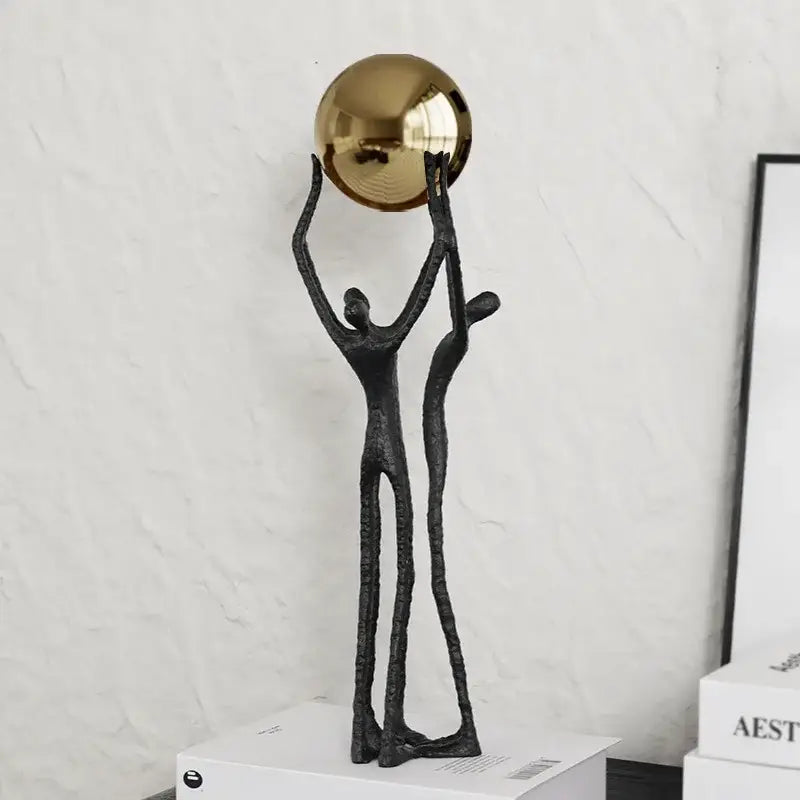 Abstract Human Figurine Holder