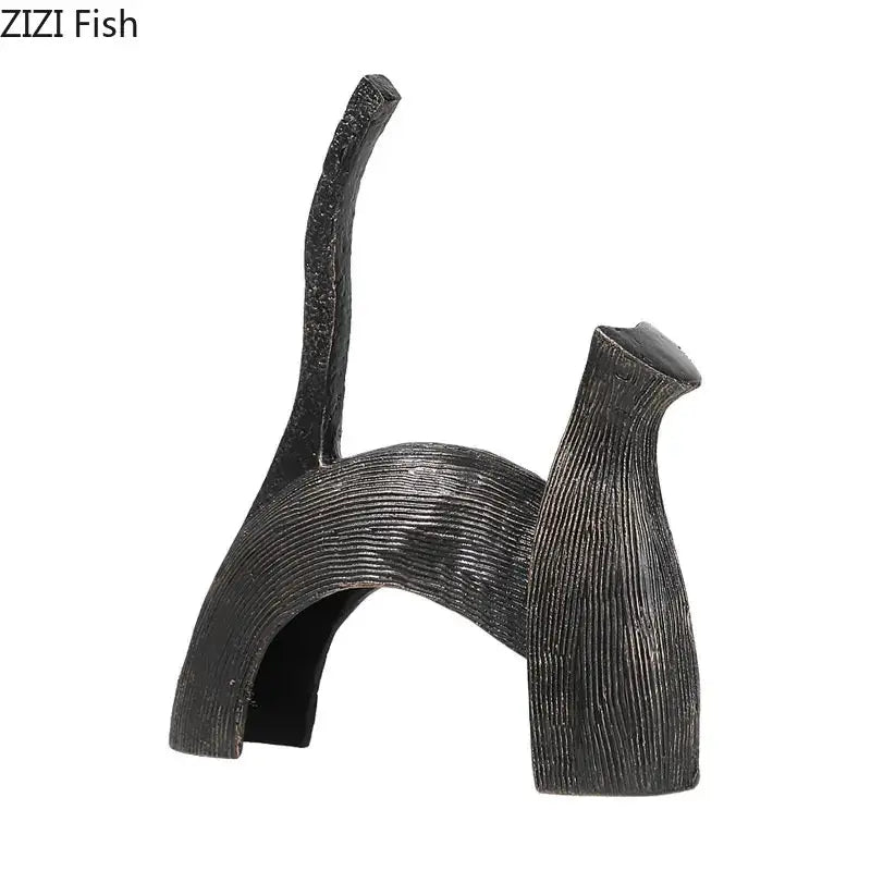 Black Cast Iron Bull