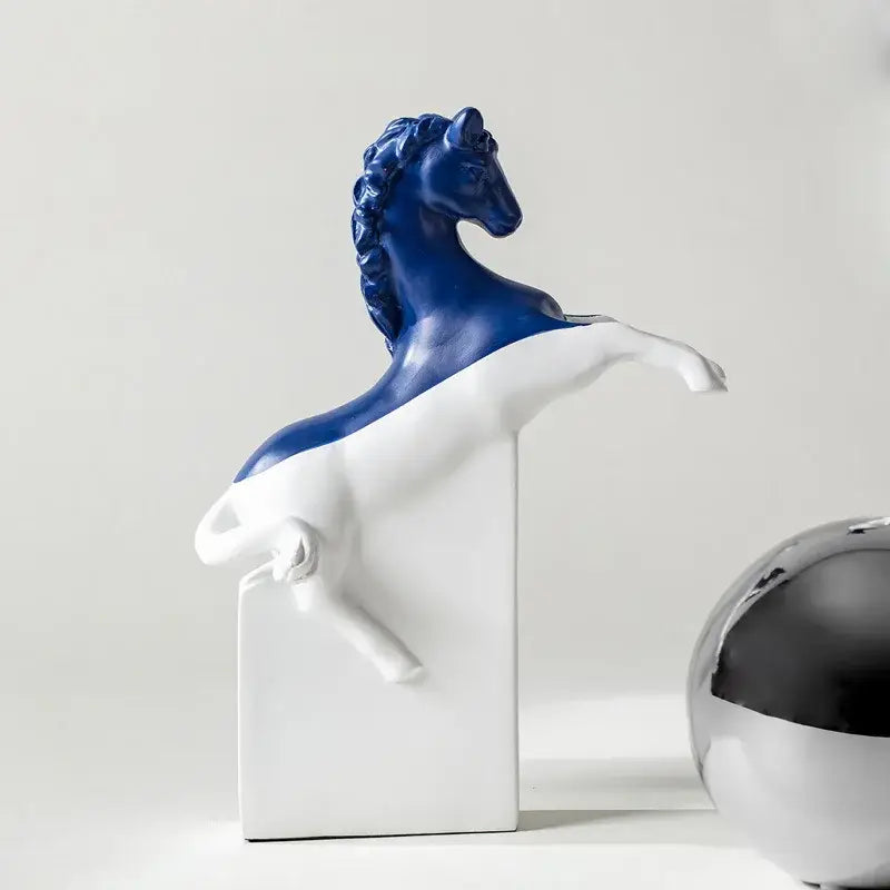 Black Gold Resin Statue