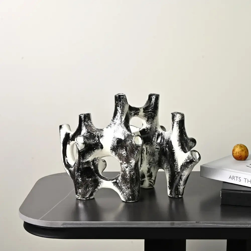 Black Coral Reef Sculpture
