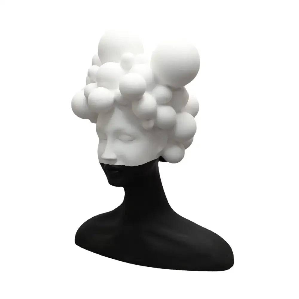 Woman Figurine Abstract Resin Sculpture Living Room Decor