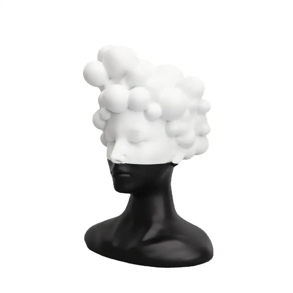 Woman Figurine Abstract Resin Sculpture Living Room Decor