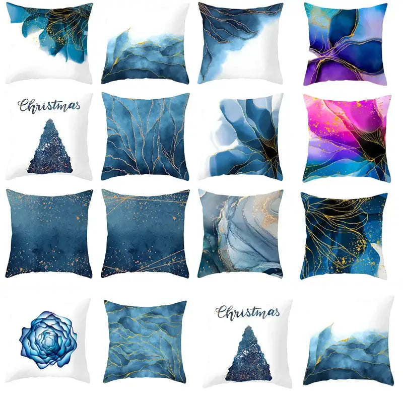 Abstract Ink Cushion Set
