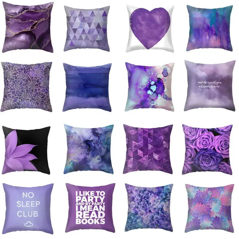 Abstract Polyester Pillow Case