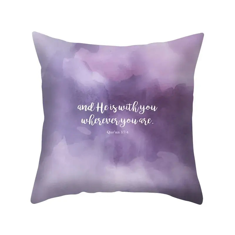 Abstract Polyester Pillow Case